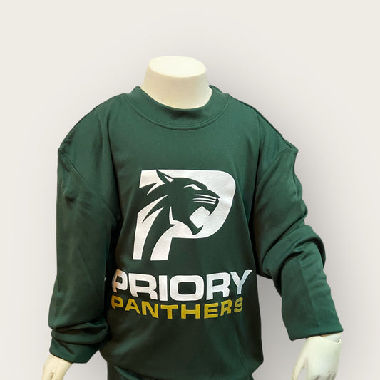 Priory Panthers Performance Long Sleeve Shirt (Adult Apparel)